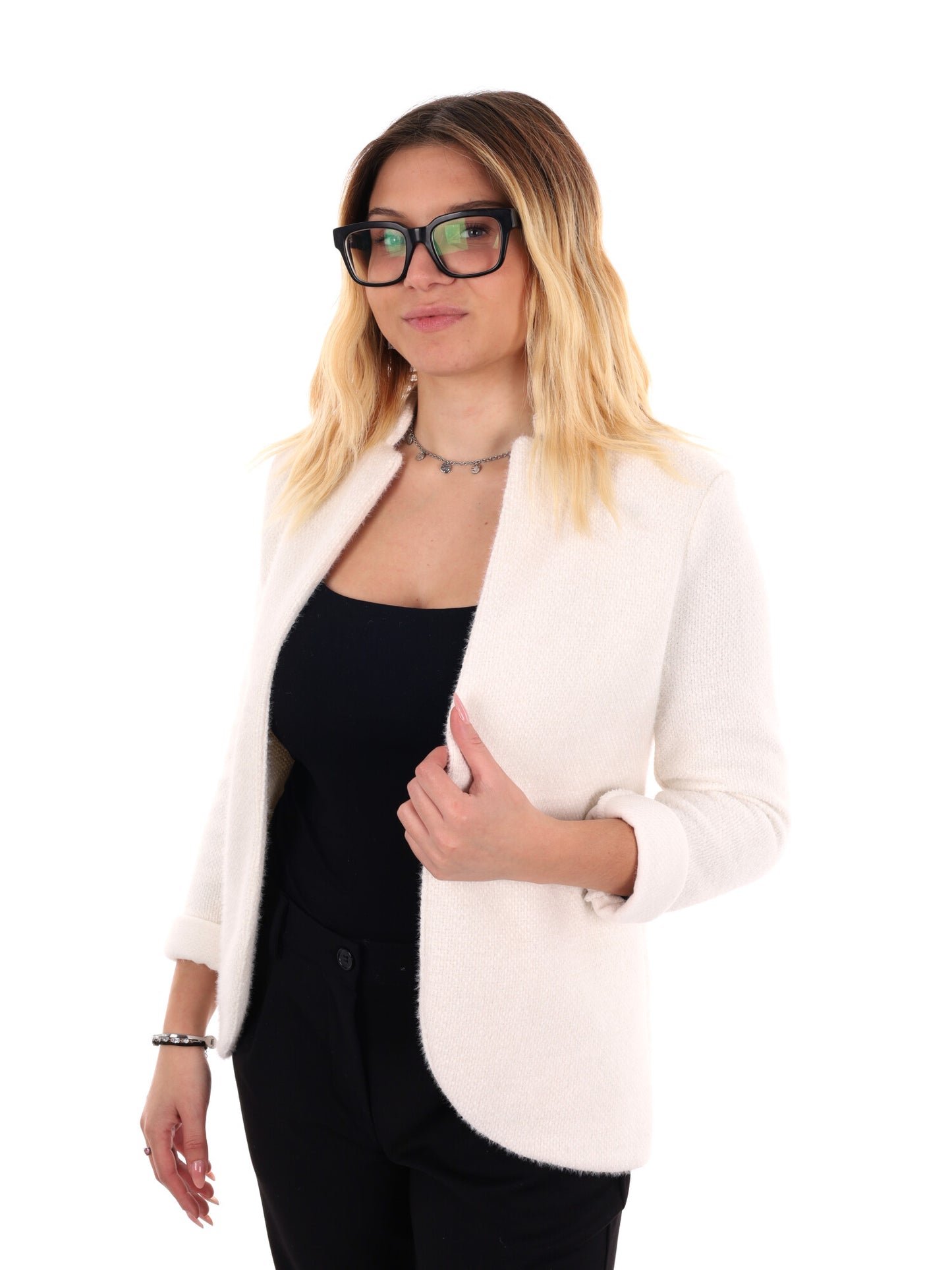BLAZER STRUTTURATO MISS LOVE DA DONNA PANNA