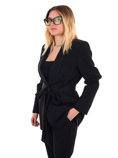 GIACCA CON REVER A SCIALLE MISS LOVE DA DONNA NERO