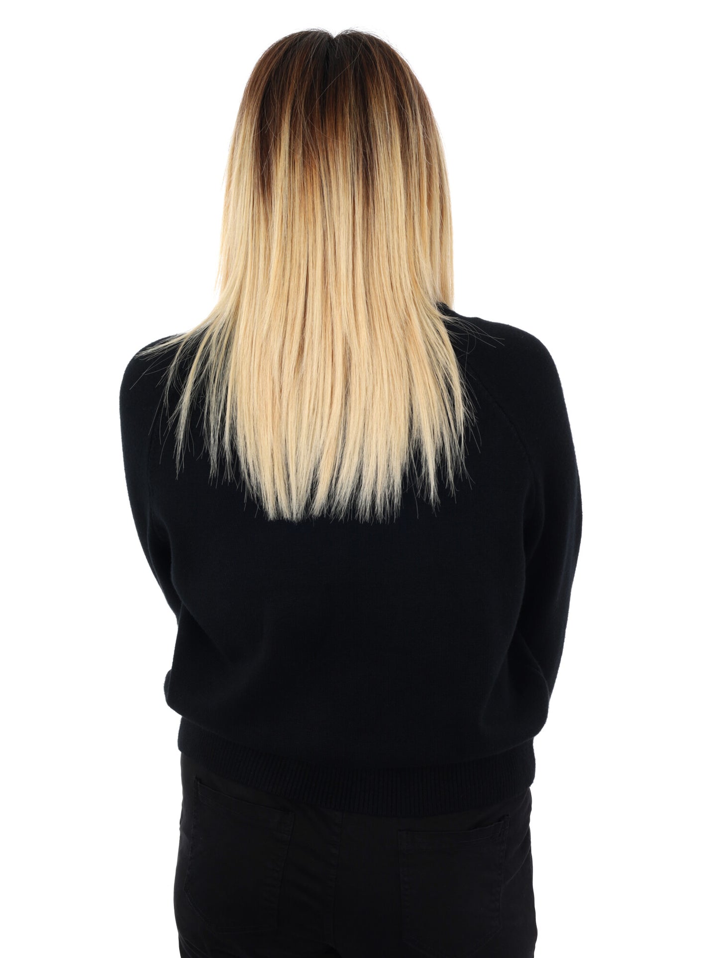 PULLOVER CON FIORI MISS LOVE DA DONNA NERO