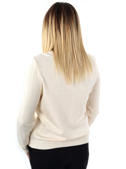 MAGLIA CON SCRITTA MISS LOVE DA DONNA PANNA