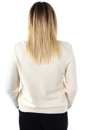 MAGLIA CON SCRITTA MISS LOVE DA DONNA PANNA