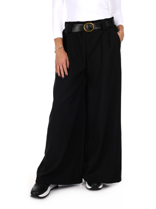PANTAPALAZZO MISS LOVE DA DONNA NERO