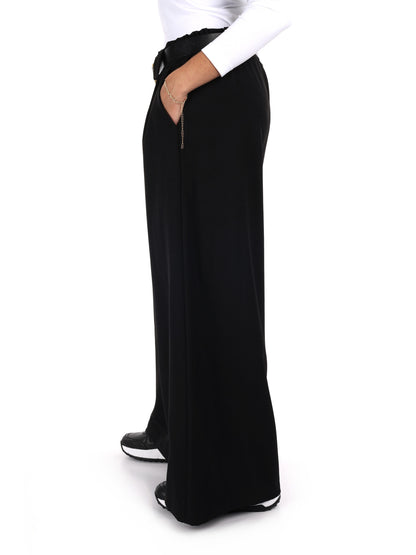 PANTAPALAZZO MISS LOVE DA DONNA NERO