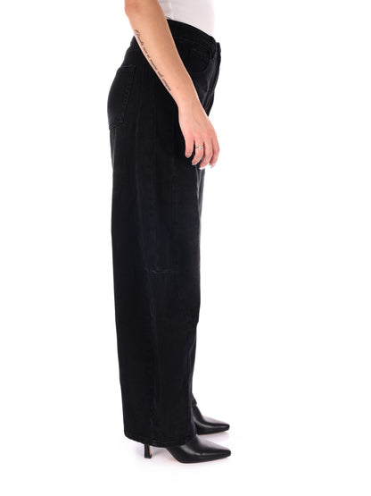 JEANS BALLOON MISS LOVE DA DONNA NERO