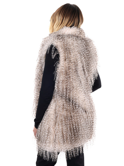 SMANICATO IN ECOPELLICCIA MISS LOVE DA DONNA BIANCO