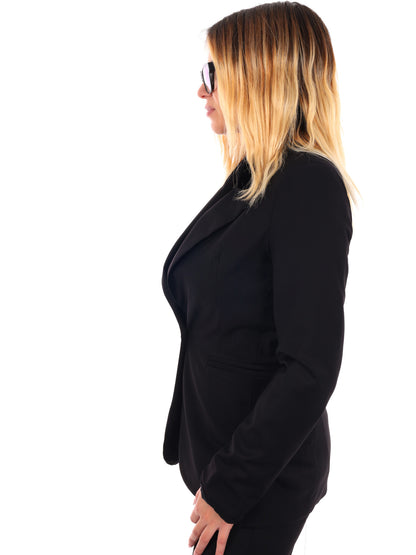 BLAZER CON REVER A LANCIA MISS LOVE DA DONNA NERO