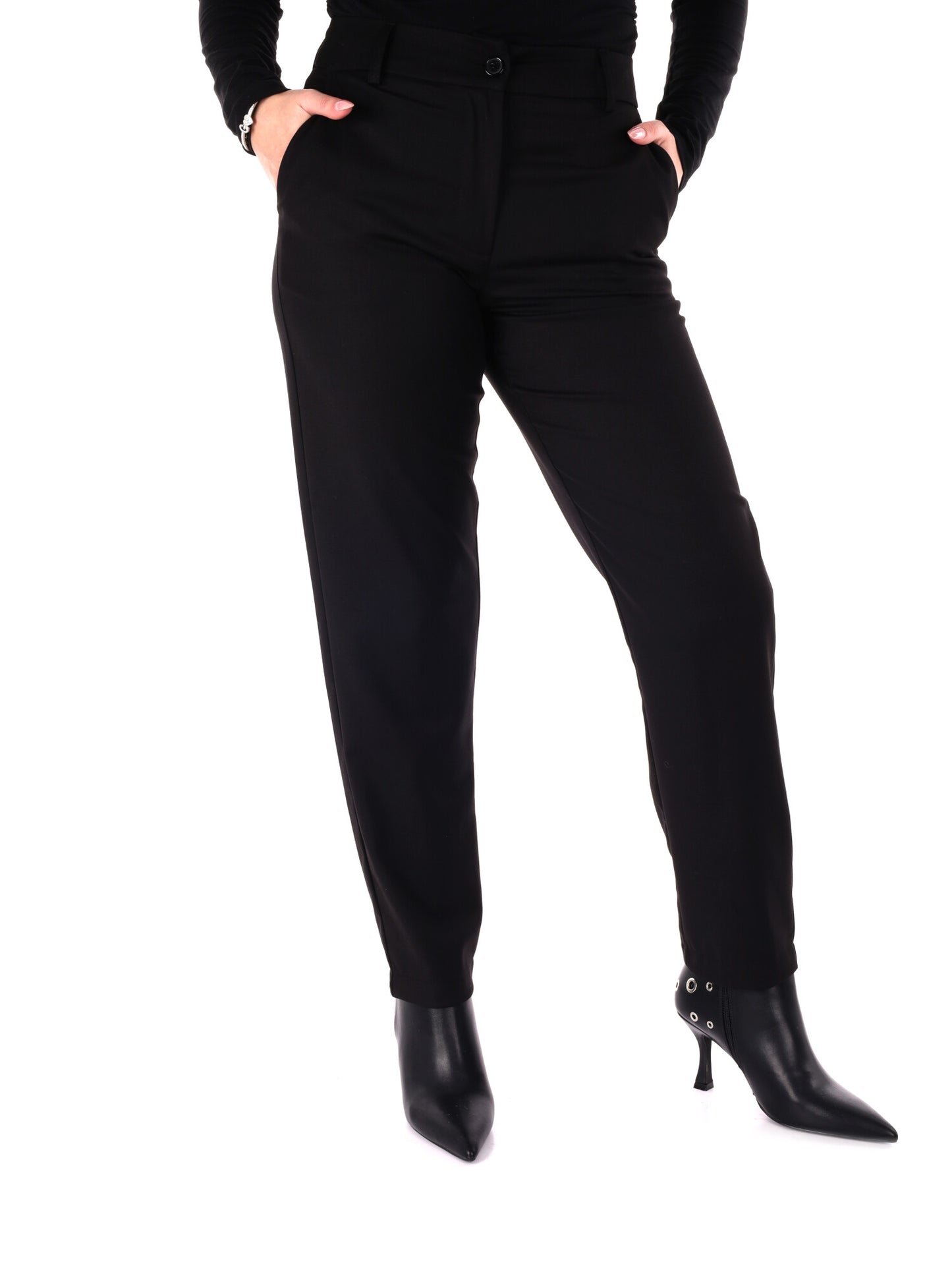 PANTALONE  MISS LOVE DA DONNA NERO