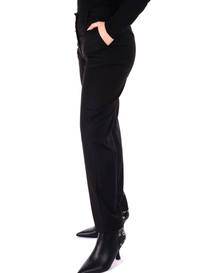 PANTALONE  MISS LOVE DA DONNA NERO