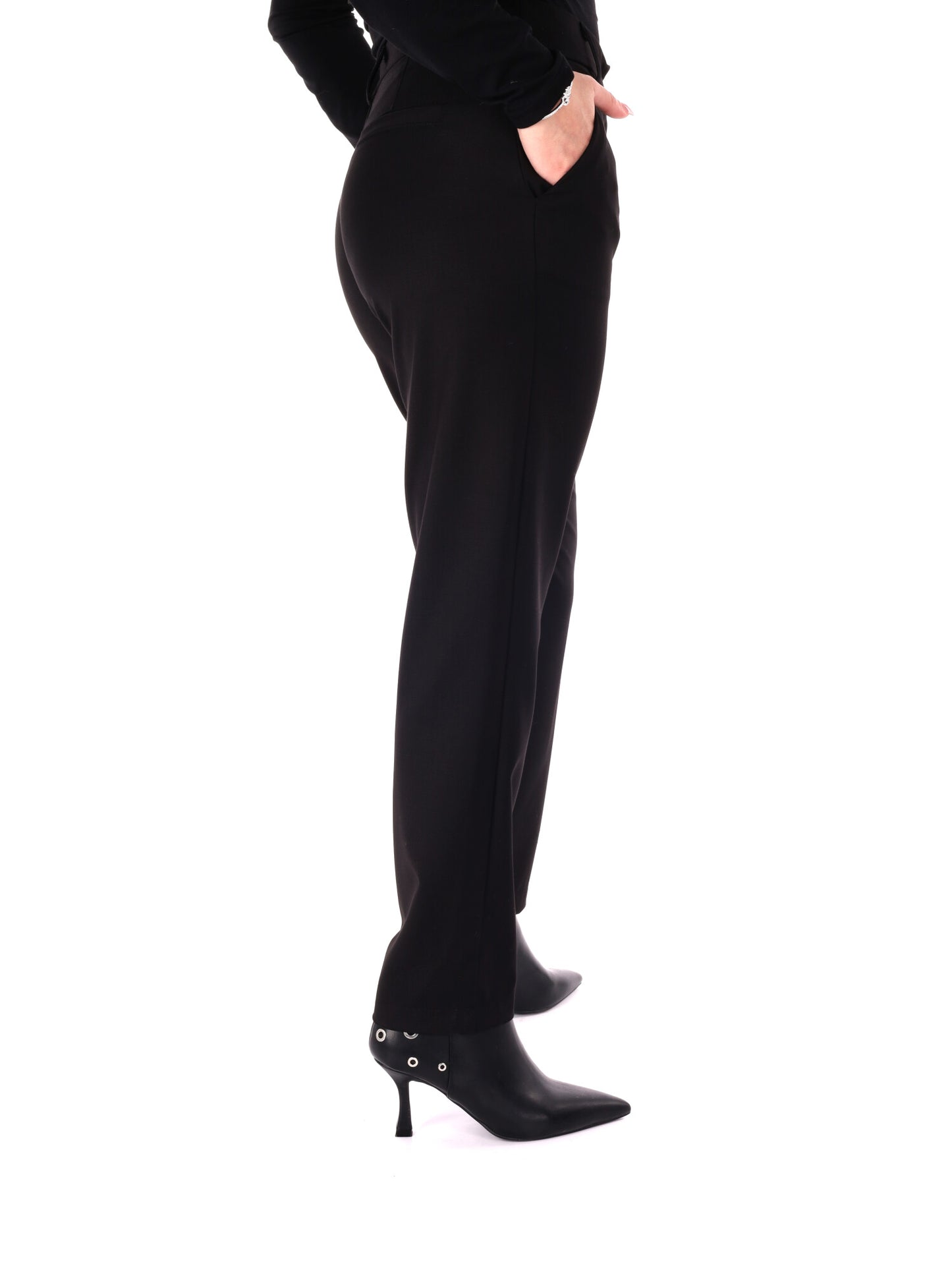 PANTALONE  MISS LOVE DA DONNA NERO