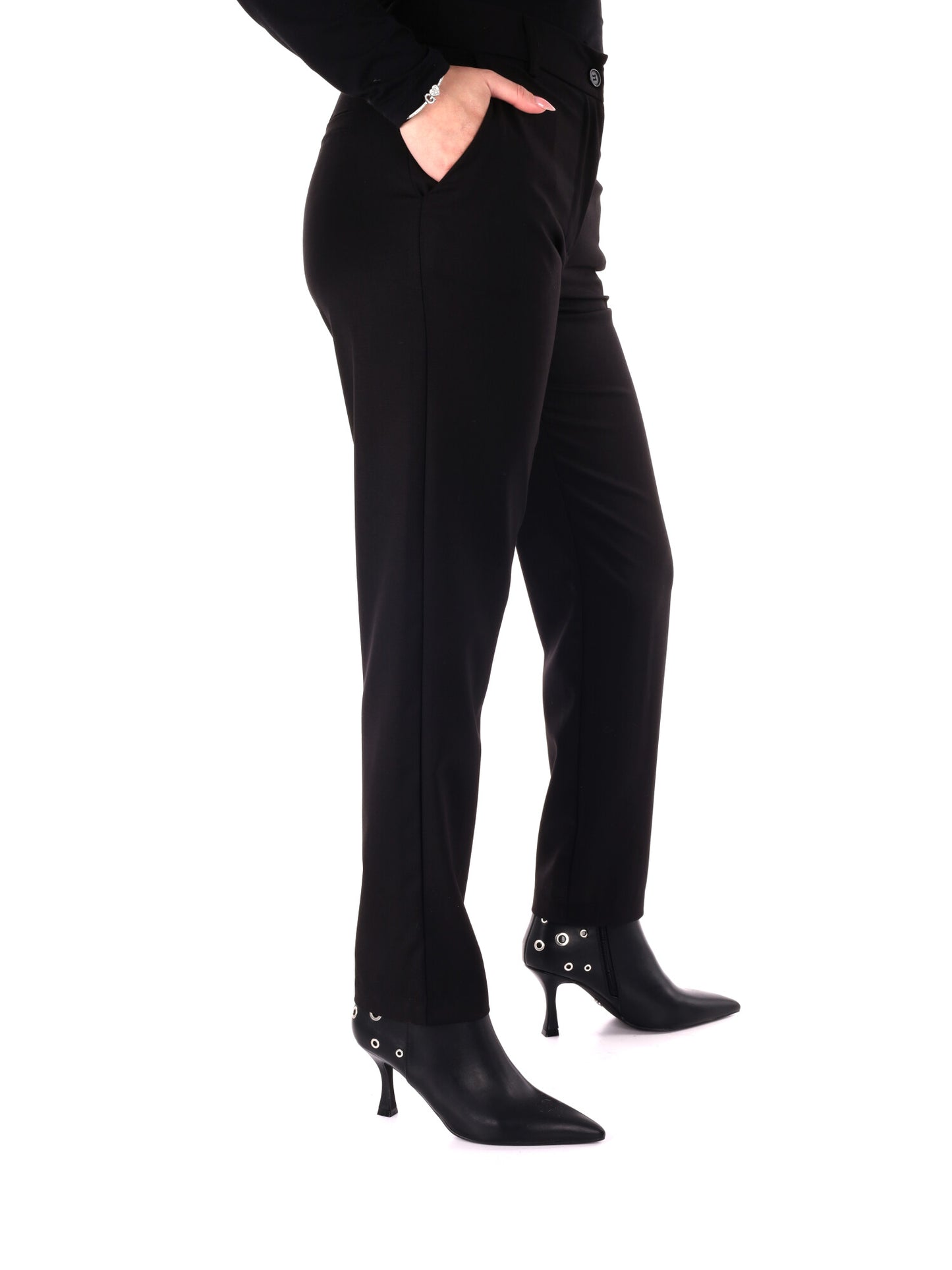 PANTALONE  MISS LOVE DA DONNA NERO