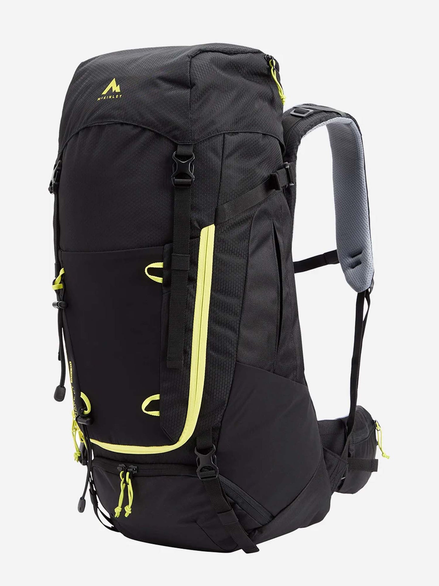 Zaino trekking Make II 45+10 nero per unisex adulto