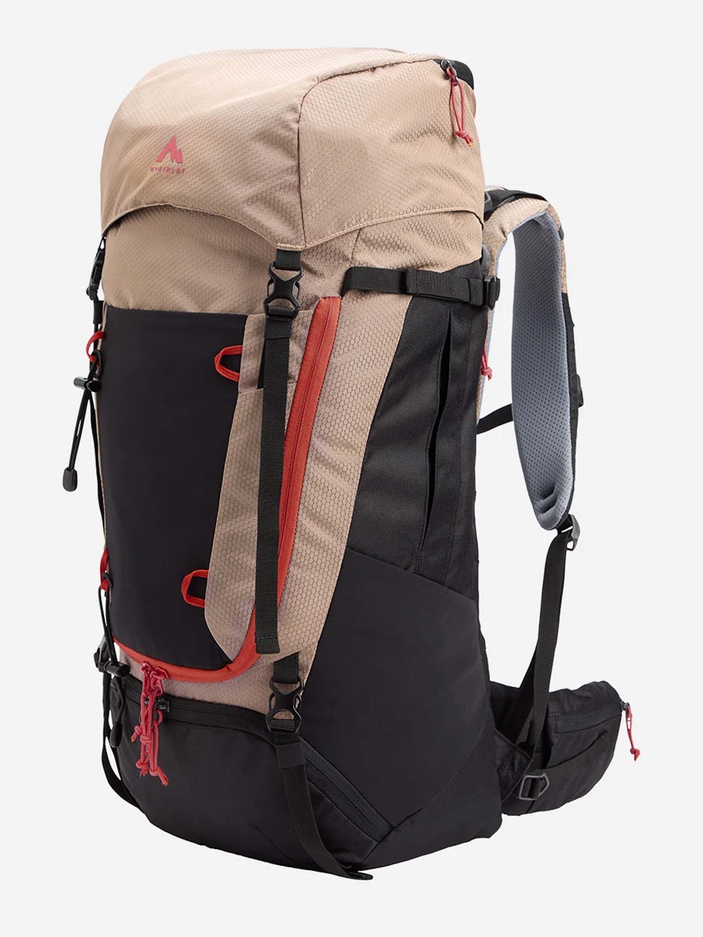 Zaino McKinley Make 55+10 unisex adulto marrone pratico e capiente