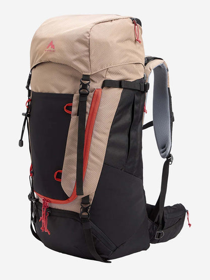 Zaino McKinley Make 55+10 unisex adulto marrone pratico e capiente