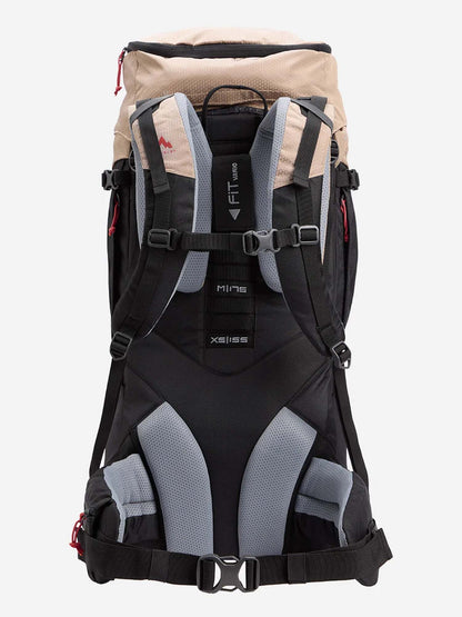 Zaino McKinley Make 55+10 unisex adulto marrone pratico e capiente