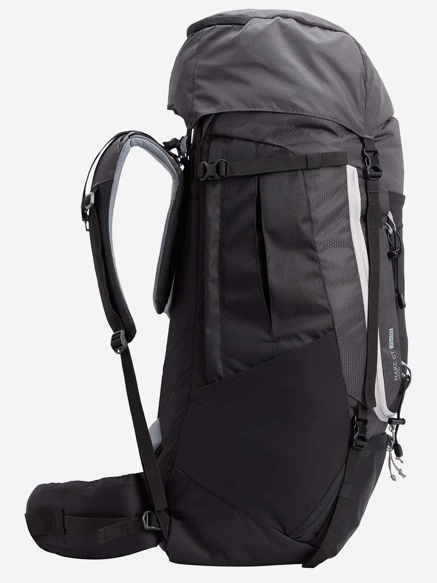 Zaino trekking Mckinley Make II 75+10 litri grigio unisex