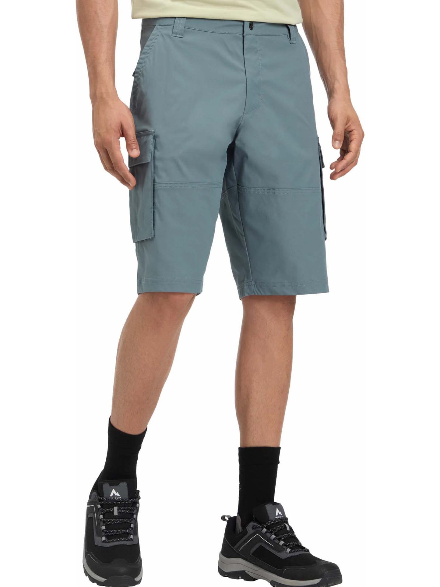 Shorts da uomo McKinley Ellery verde funzionali e resistenti