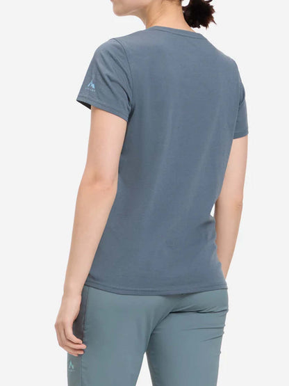 McKinley Galla III W, t-shirt maniche corte donna verde