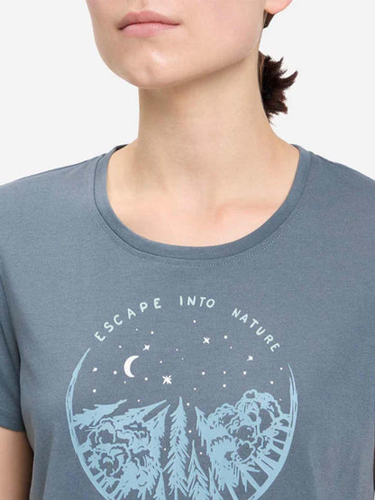 McKinley Galla III W, t-shirt maniche corte donna verde