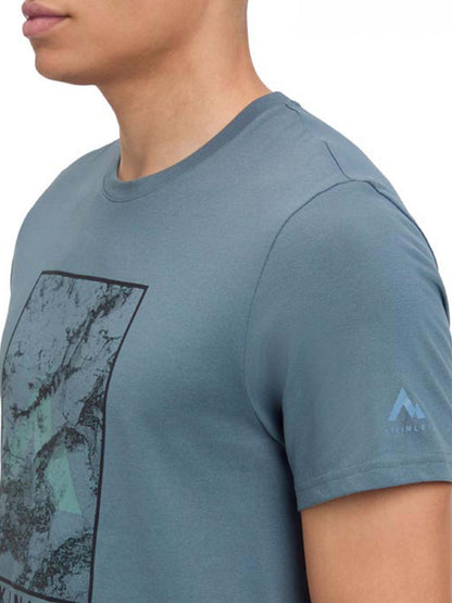 McKinley Galla, t-shirt uomo verde ideale per l'estate