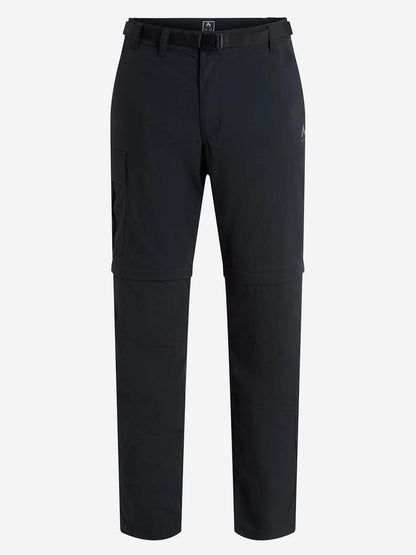 Mckinley Armi Zip, pantaloni da trekking uomo in nero