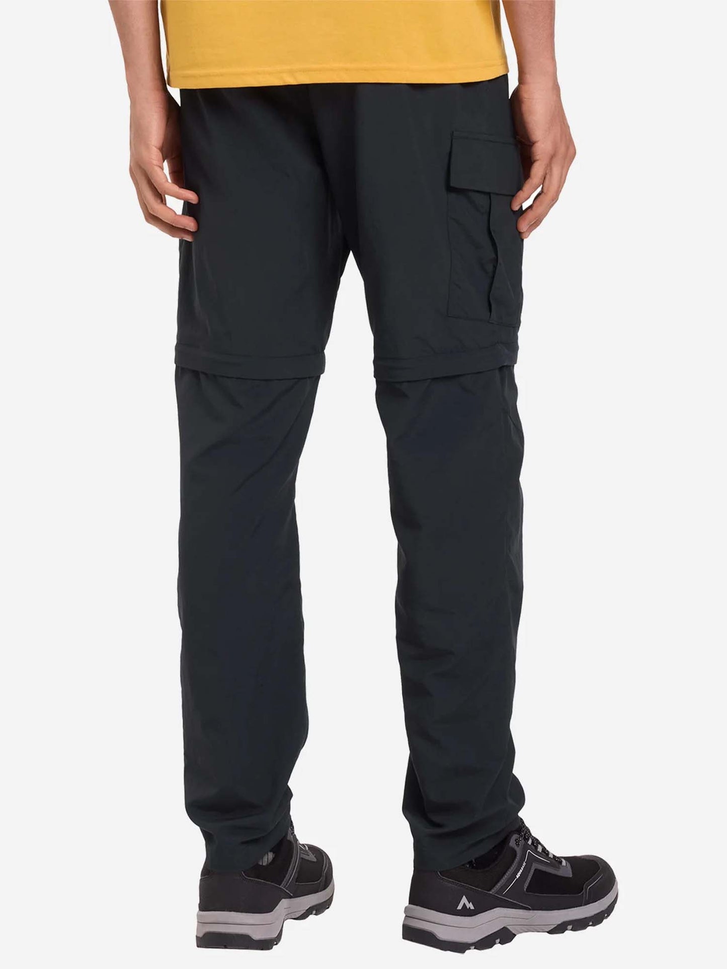 Mckinley Armi Zip, pantaloni da trekking uomo in nero
