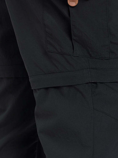 Mckinley Armi Zip, pantaloni da trekking uomo in nero