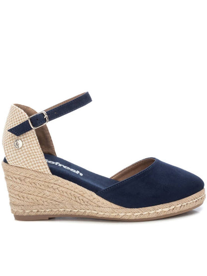 Refresh campesina zeppa da donna blu