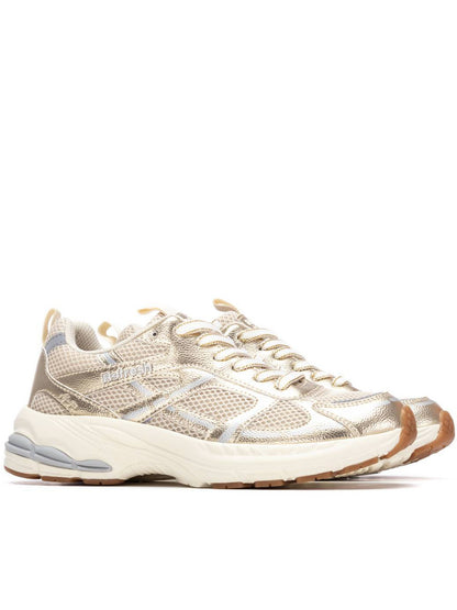 Sneakers donna Refresh 175021 in elegante oro metallico