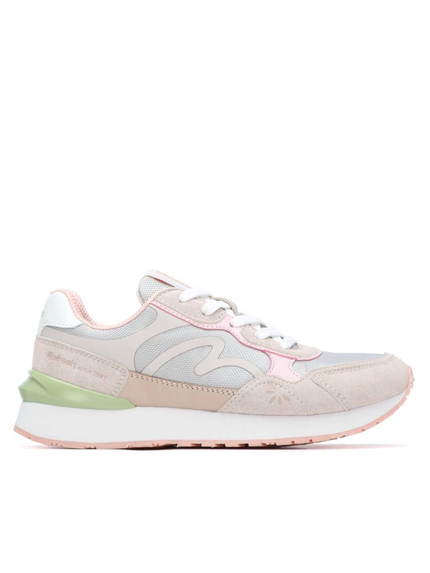 Sneakers Refresh beige da donna, comfort e stile versatile