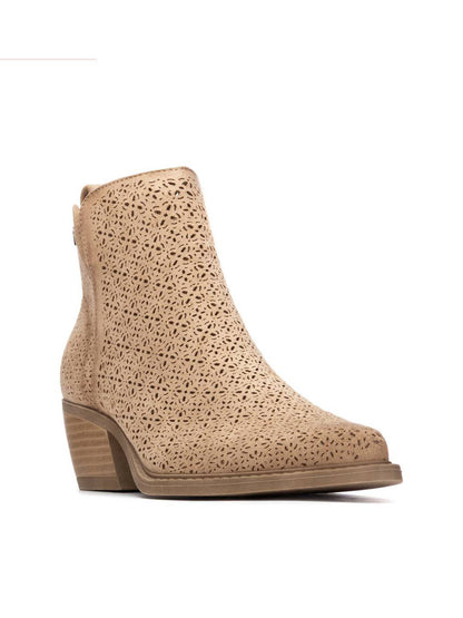 Refresh stivaletti donna beige dalla linea versatile e moderna