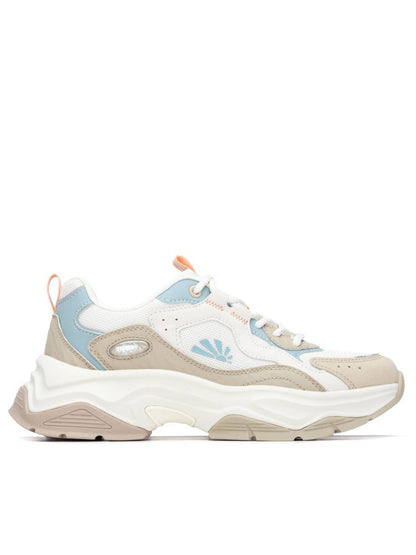 Refresh 175047, sneakers beige da donna comode e versatili