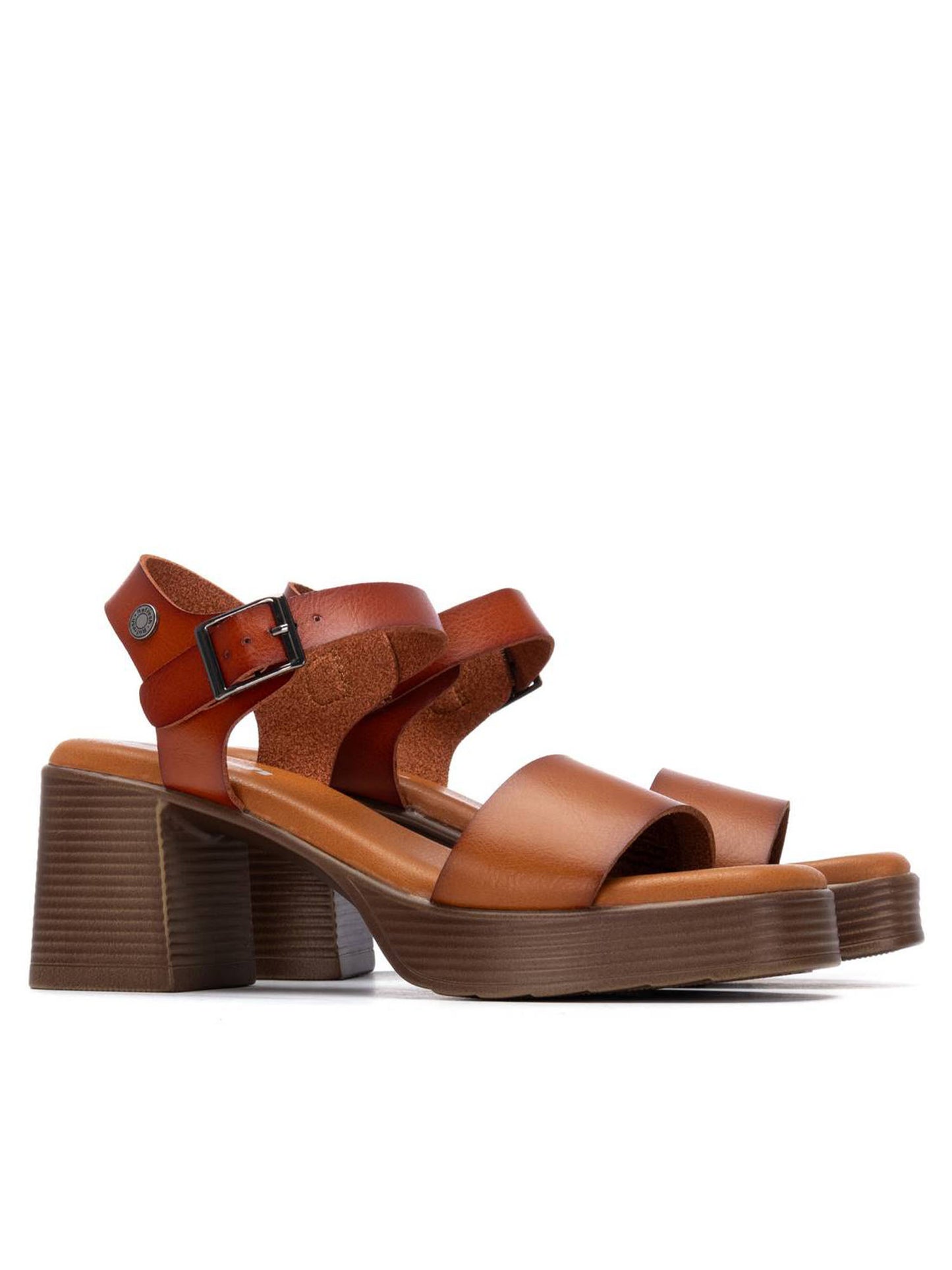 Sandali Refresh beige da donna con design elegante per la primavera