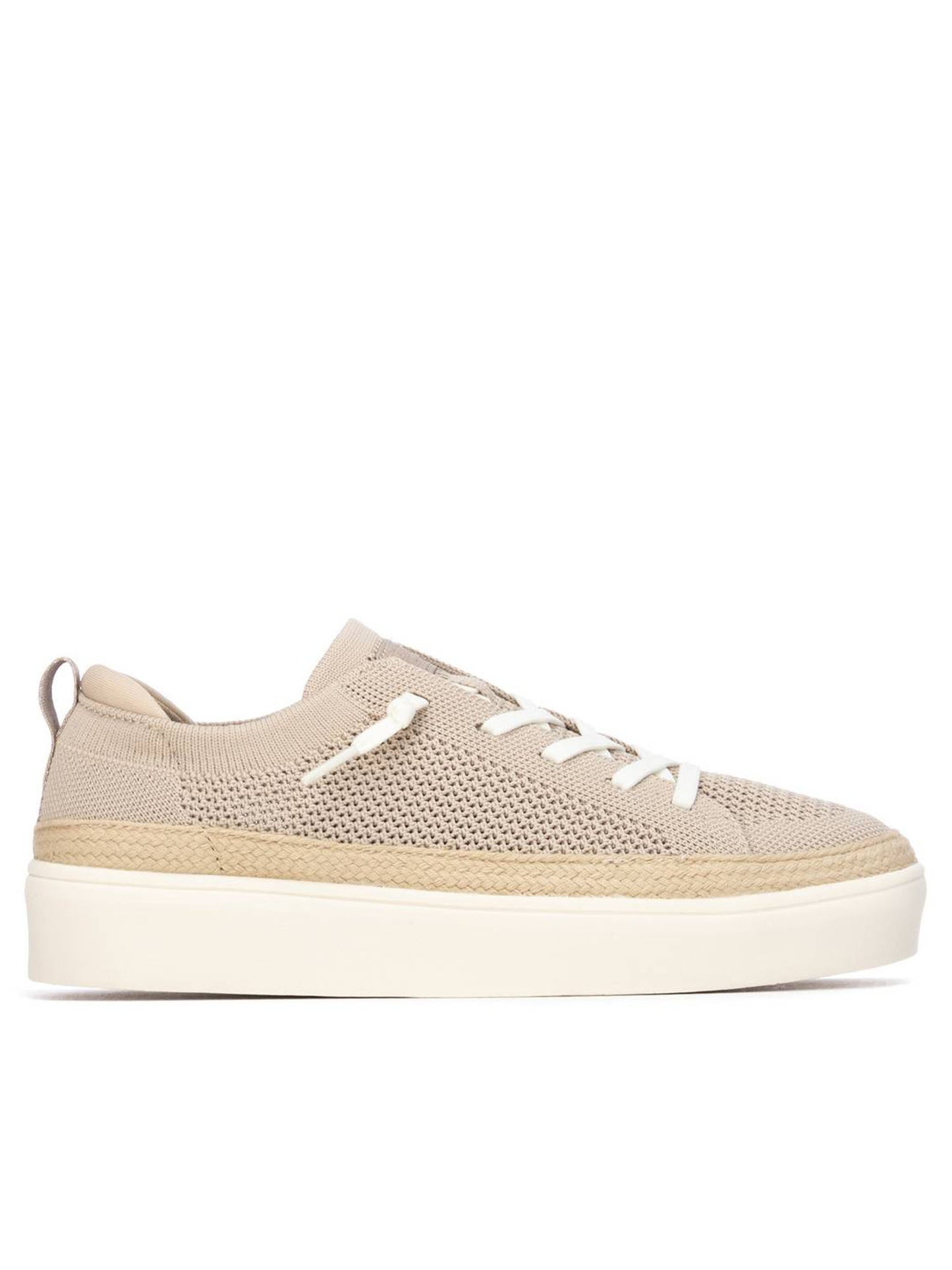 Sneakers stringate Refresh donna beige per un look casual versatile