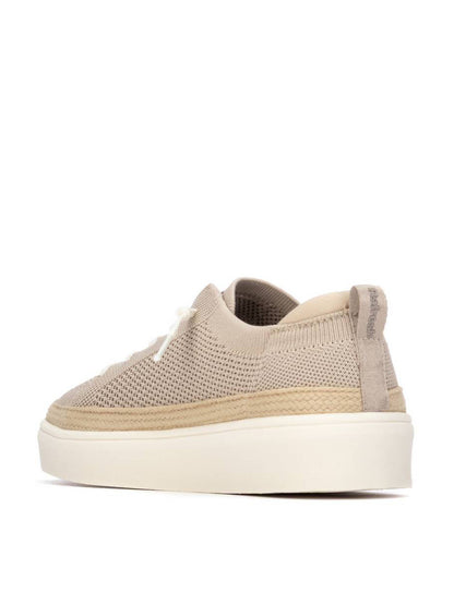 Sneakers stringate Refresh donna beige per un look casual versatile