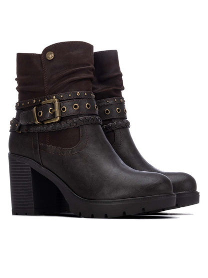 Refresh 176074, stivaletto da donna marrone