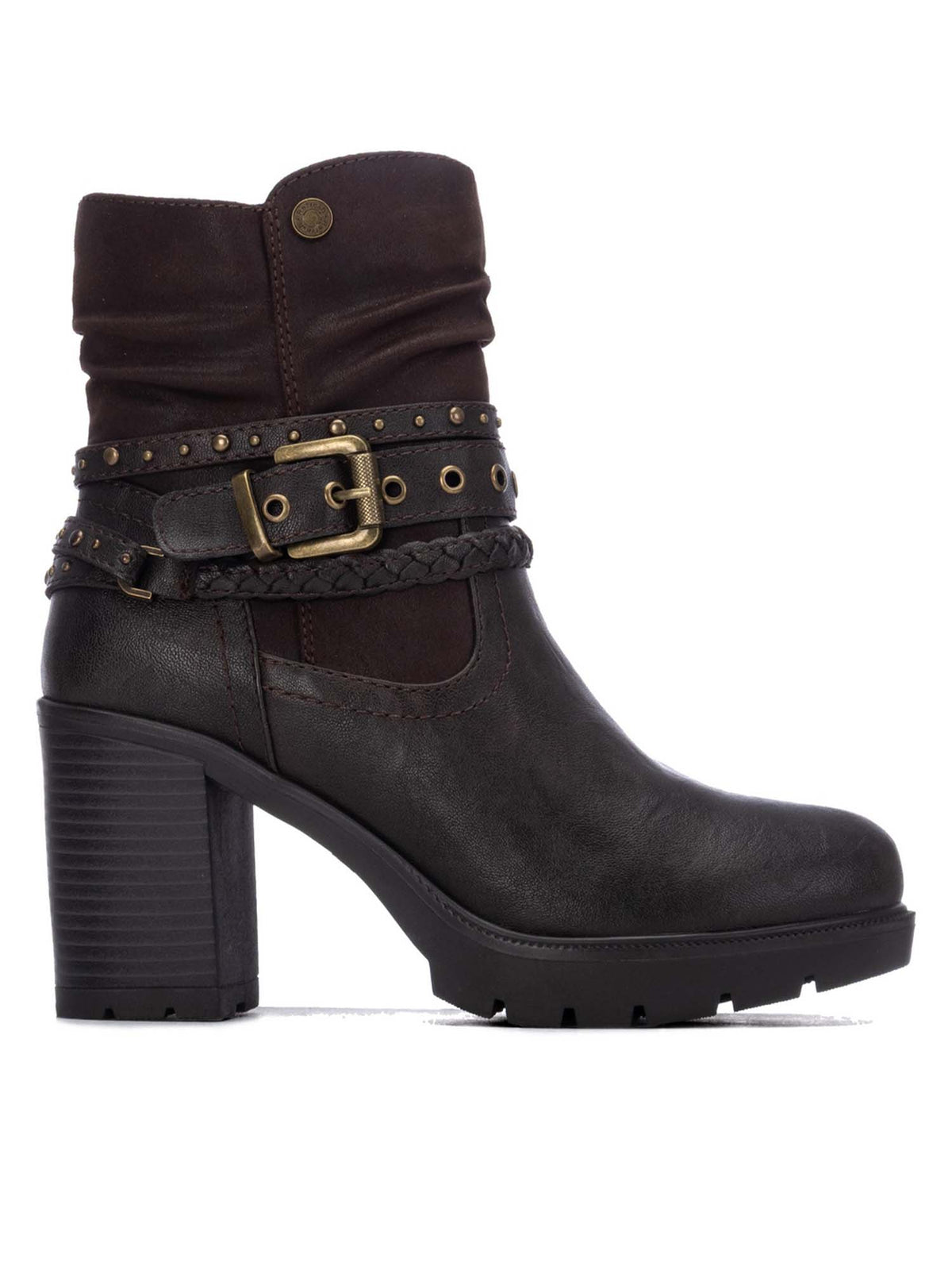 Refresh 176074, stivaletto da donna marrone