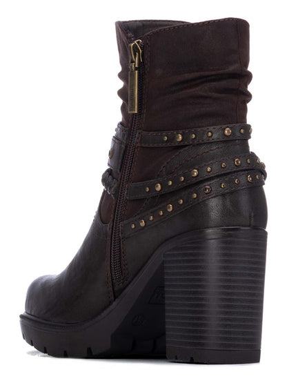 Refresh 176074, stivaletto da donna marrone