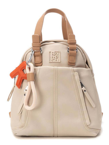 Zaino Refresh beige da donna dal design moderno e versatile