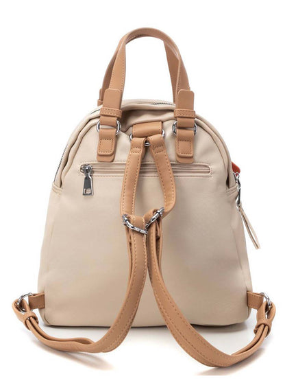 Zaino Refresh beige da donna dal design moderno e versatile