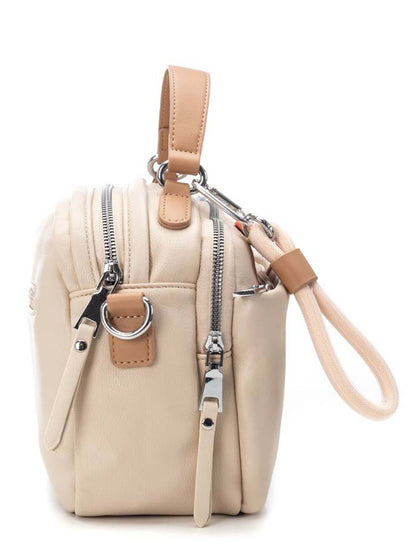 Borsa a tracolla Refresh beige donna elegante e versatile