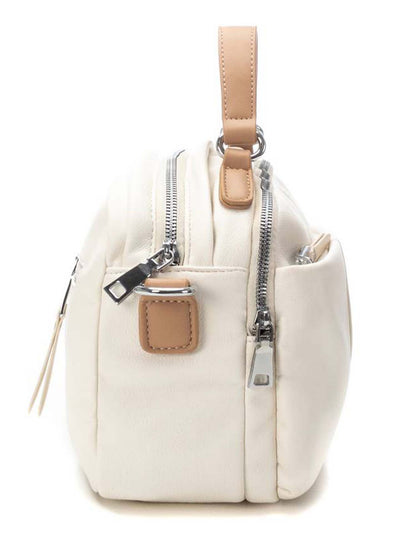 Borsa a tracolla Refresh elegante e moderna in bianco per donna