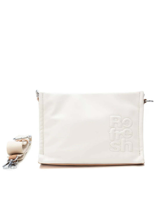 Borsa bandolera Refresh bianca unisex adulto