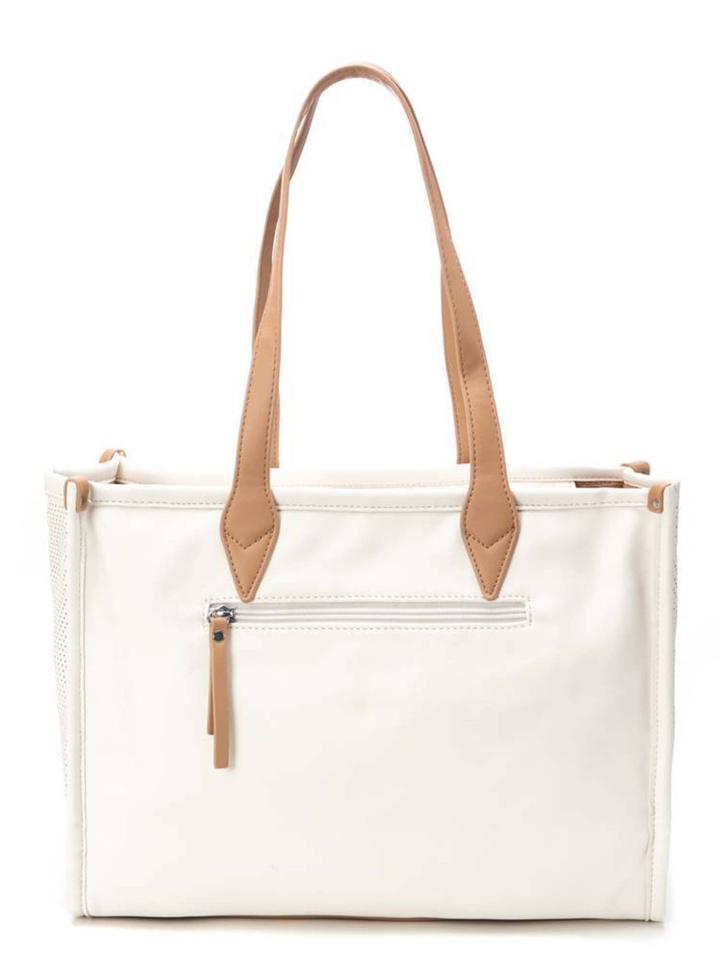 Borsa a spalla Refresh da donna bianca con tracolla rimovibile