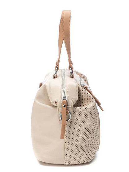 Refresh bauletto a tracolla beige donna dal design casual e versatile