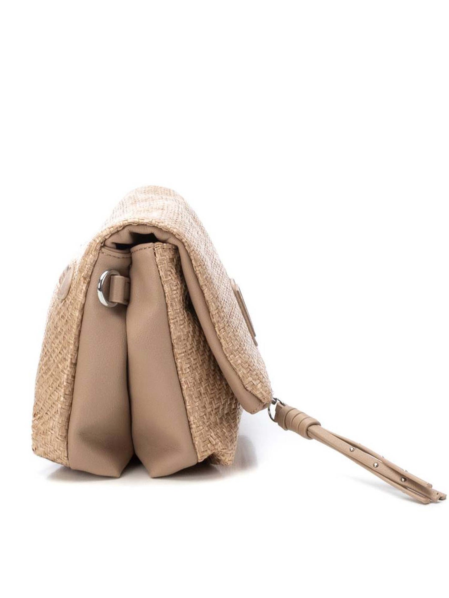 Borsa bandolera donna Refresh raffinata color fango