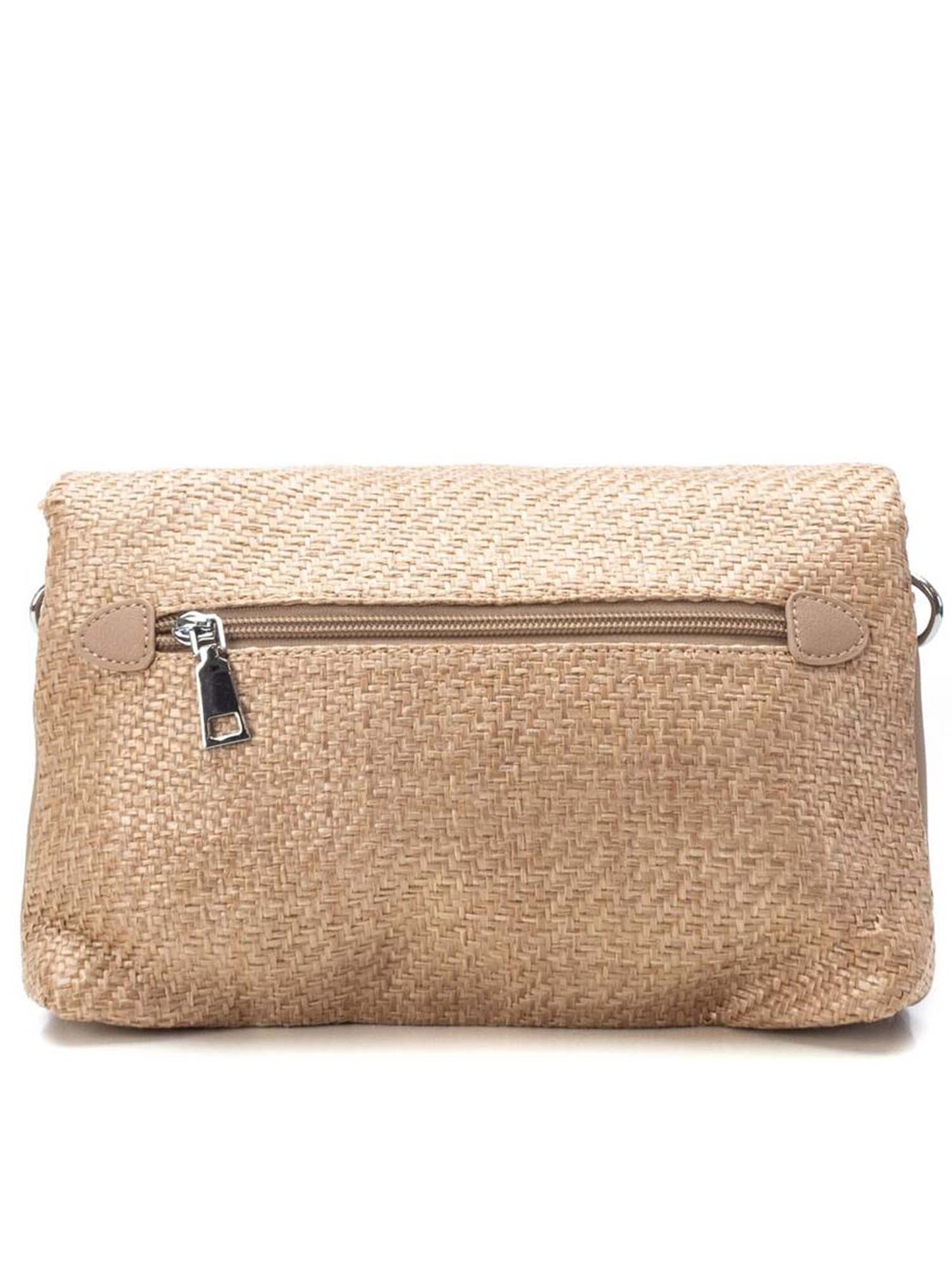 Borsa bandolera donna Refresh raffinata color fango