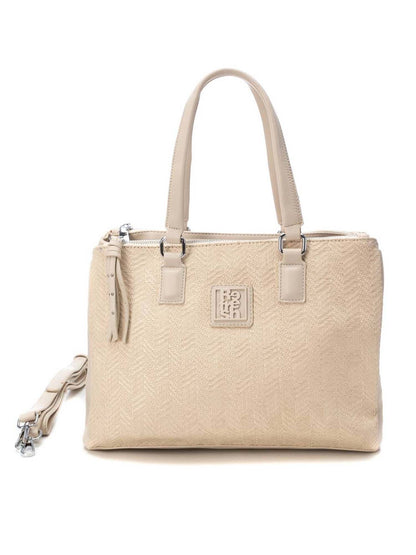 Borsa a spalla donna Refresh beige versatile ed elegante