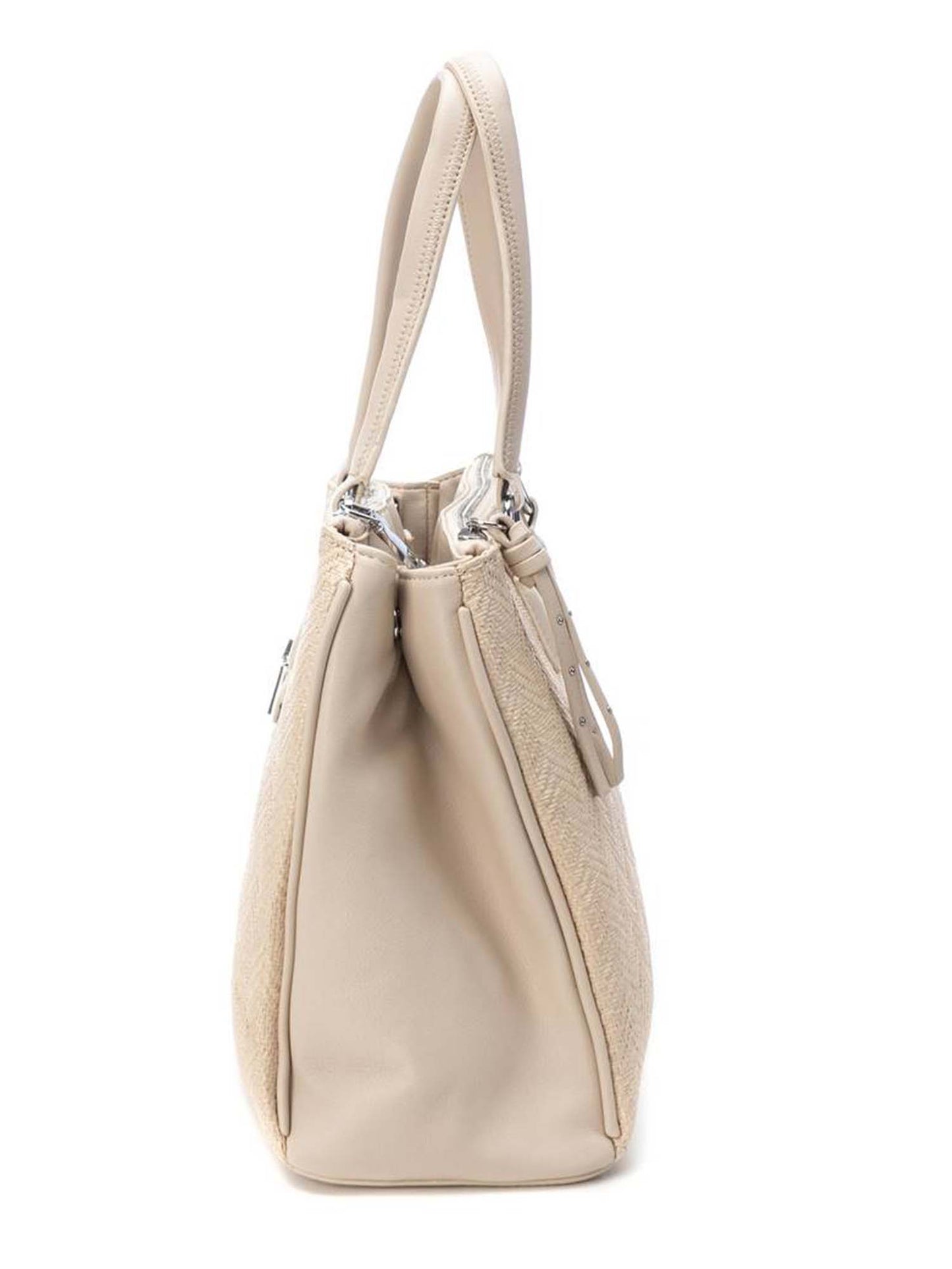 Borsa a spalla donna Refresh beige versatile ed elegante