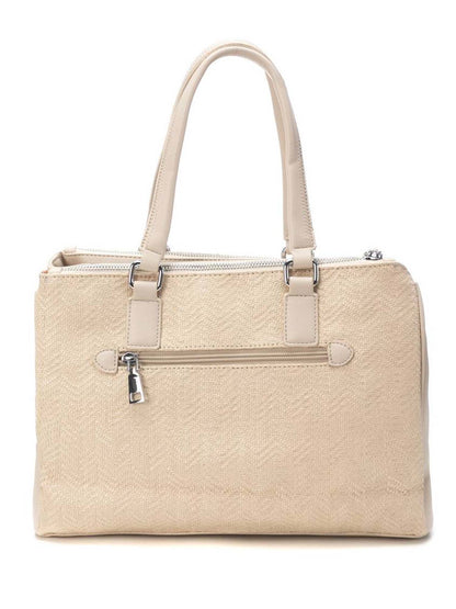 Borsa a spalla donna Refresh beige versatile ed elegante
