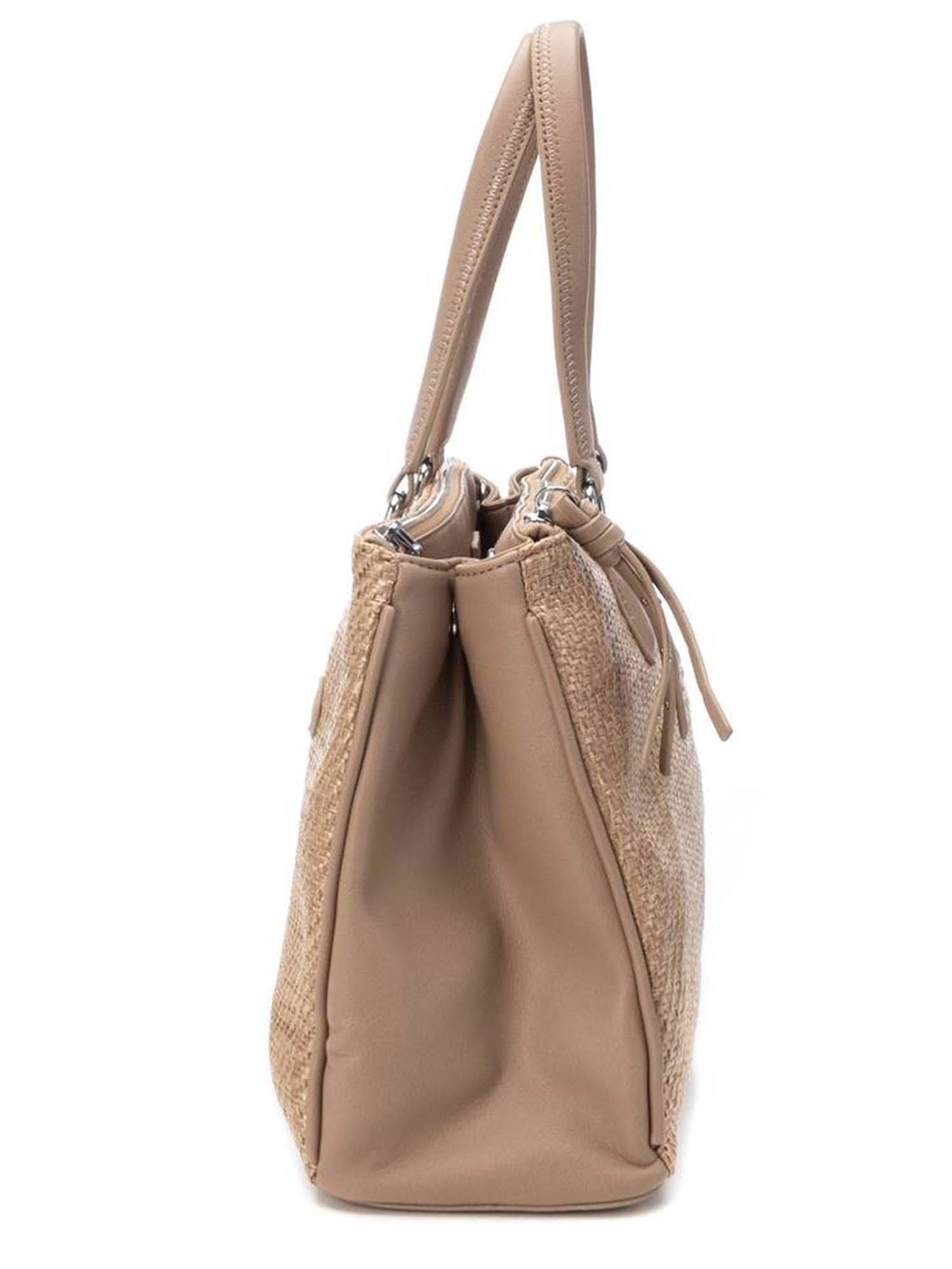 Borsa a tracolla media Refresh in elegante colore fango da donna